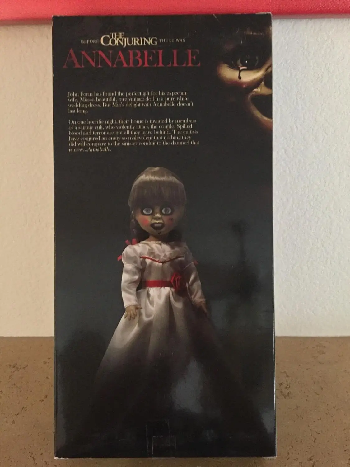 Vogue Mezco оригинальные куклы с живыми мертвецами, подарки перед колдуньи Аннабель террор фильм 25 см фигурка модель игрушки