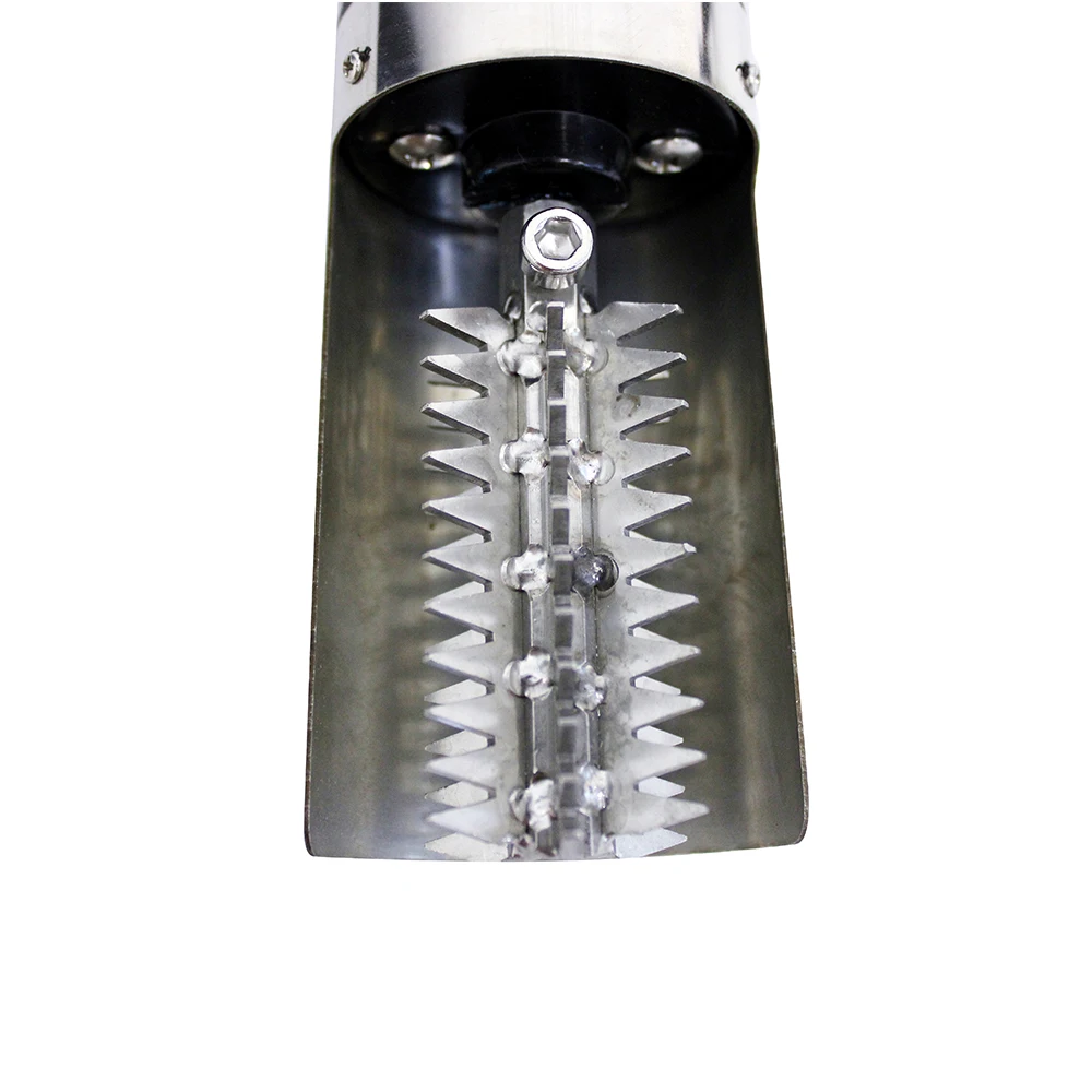 Мощный электрический рыбочистка чешуруповерт для кожи скребок лезвие 1500ma