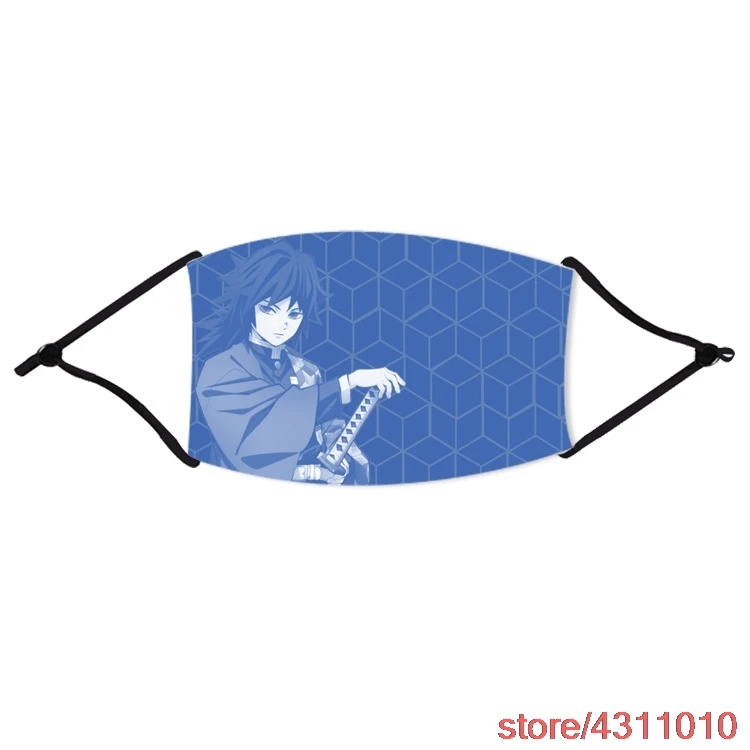 Аниме-маска Kimetsu No Yaiba маска для Slayer аксессуары хлопковая с принтом взрослых