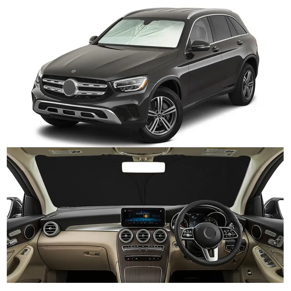 Солнцезащитные очки LFOTPP для лобового стекла автомобиля GLC X253 SUV 2018 2019 2020 козырек