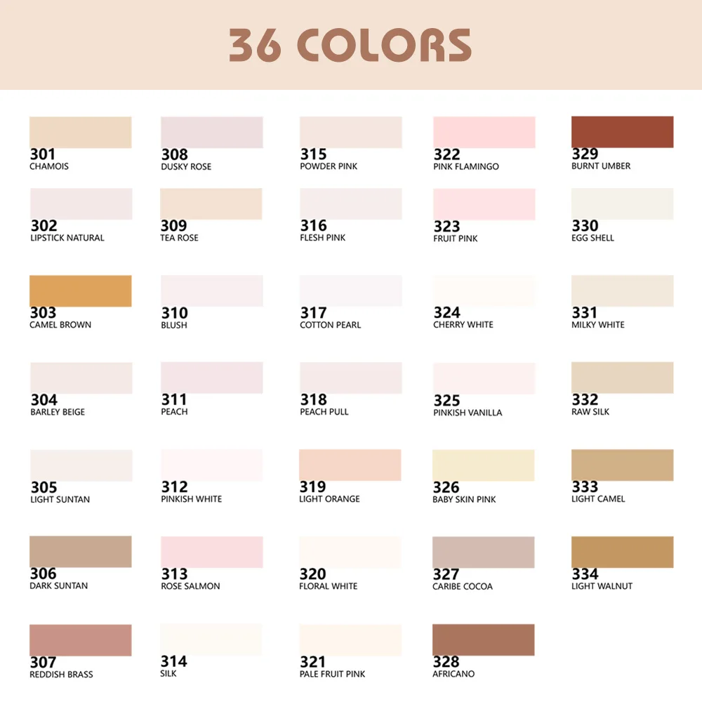 

Alp Skin Tune 36 Colors Alcohol Marker Dual Tips Marker Pen Perfect For Figure Painting Portrait Design Carton Coloring