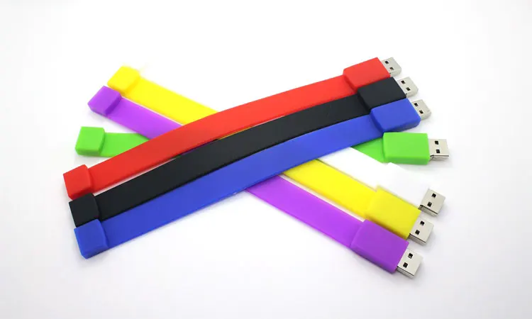 KRY настоящий силиконовый браслет на запястье 16 ГБ 16 ГБ 8 ГБ 4 ГБ USB 2,0 USB флеш-накопитель Vara U Disk Pendrives da