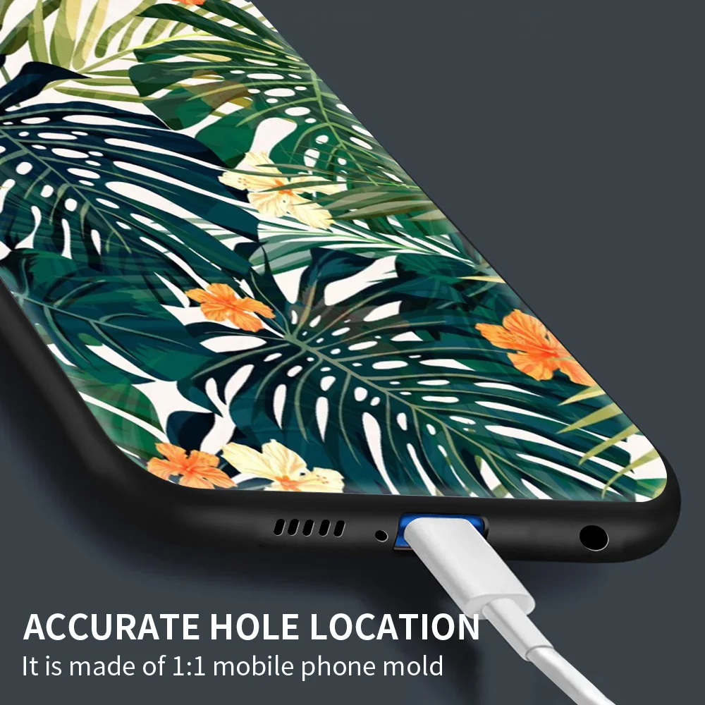 

Vintage Cute Flower Leaves Phone Case For Xiaomi Redmi Note 10 Pro Max 9S 9 8 Pro 8T 8A 7 7A 9A 9C K40 Back Cover Coque Fundas