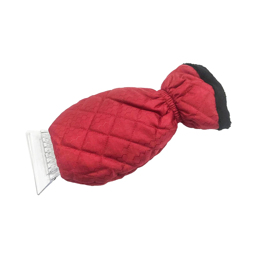 Снег удаление скребка перчатки Оксфорд ткань для чистки снега лопата лед скребок