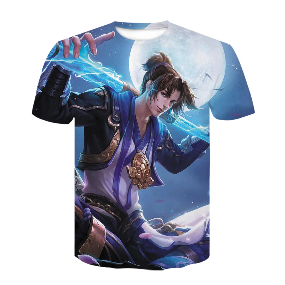 Demon Slayer: Kimetsu no Yaiba Baseball tshirt Polyester Hot Men High Fashion Summer t shirt New Casual Tops Tees | Мужская одежда