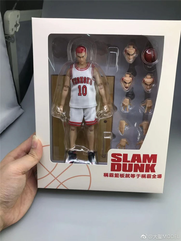 Slam Dulk 18 см Hanamichi Sakuragi фигурка GT Модель игрушки куклы Коллекция рождественских подарков