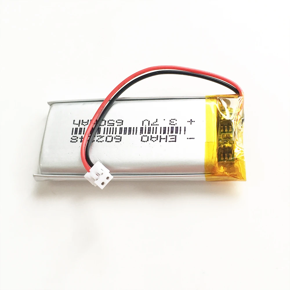 3 7 V 650 мА/ч Батарея 602248 литий полимерный Перезаряжаемые JST ZH 1 5 мм 2pin клетки для Mp3 GPS