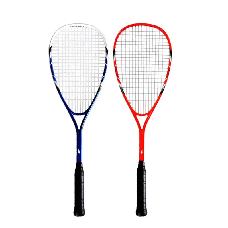 Профессиональная ракетка-Сквош из углеродного волокна с сумкой для начинающих, одностенная скоростная шариковая тренировочная композитная ракетка для занятий спортом в помещении