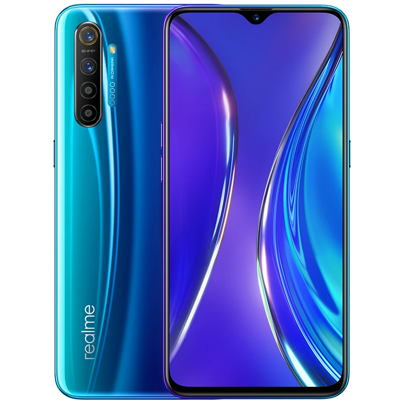 Новая модель Oppo Realme X2 мобильный телефон Snapdragon 730 6," 2340X1080 64.0MP+ 32.0MP экран Fingrprint NFC 8 Гб 128G
