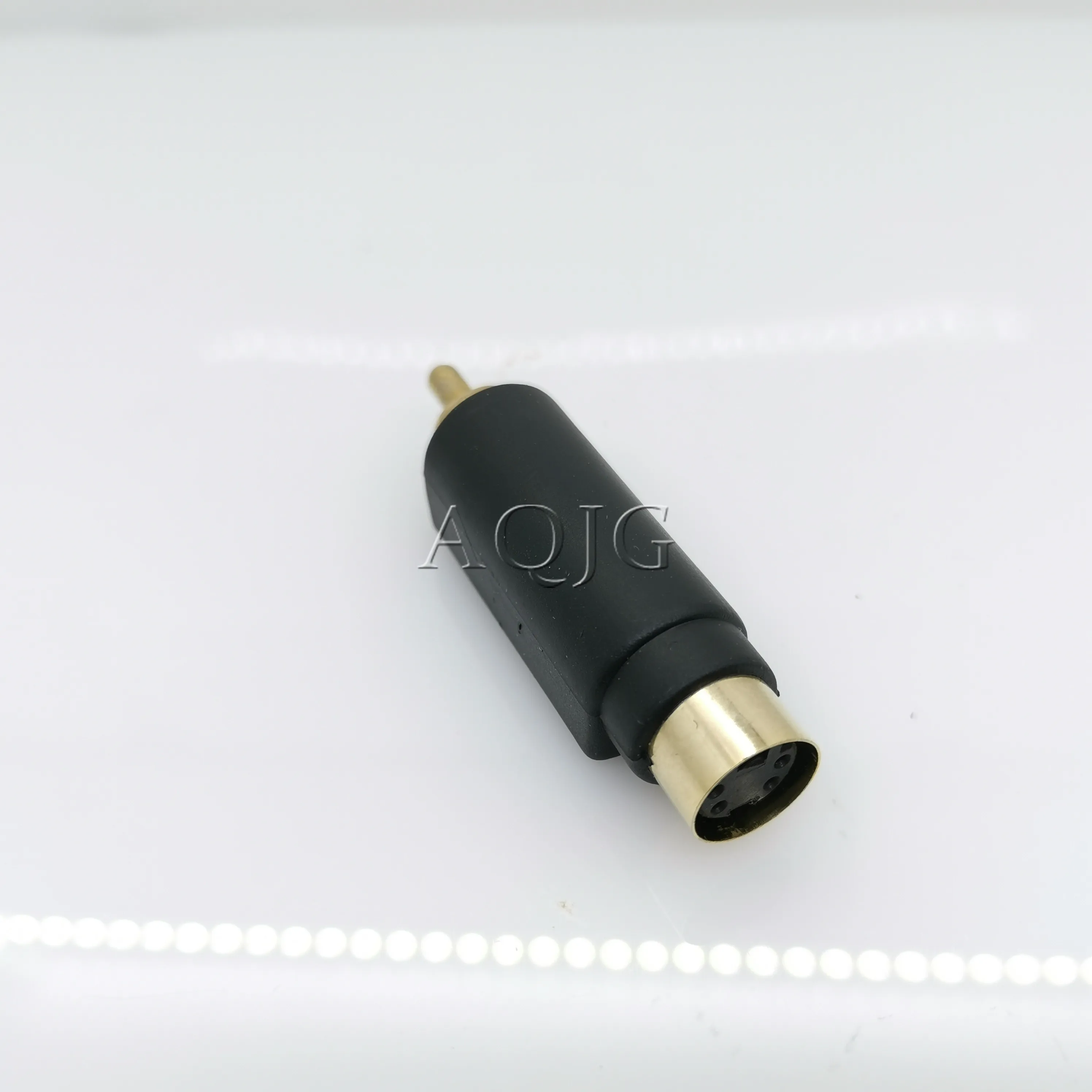 S-video MINI DIN 4-контактный штекер гнездо к AV RCA аудио Удлинительный адаптер
