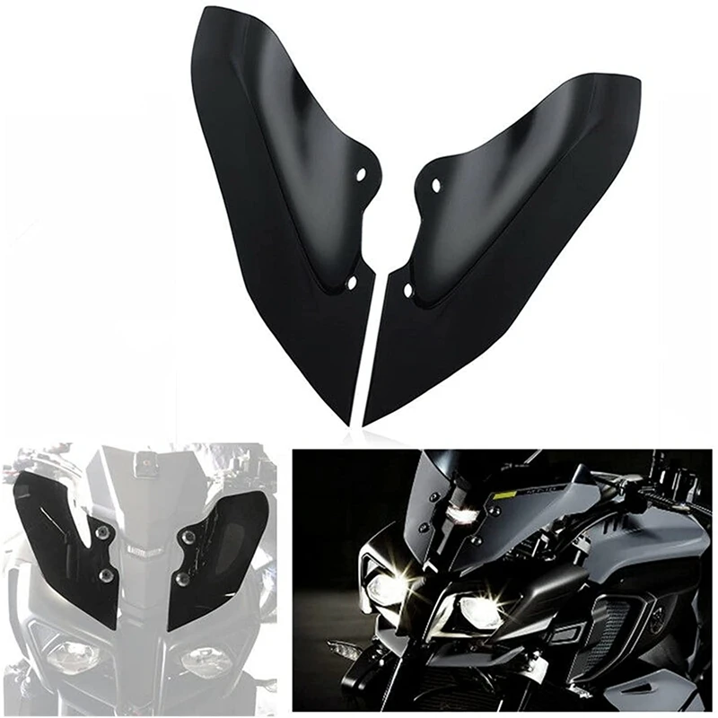Motorcycle Headlight Screen Side Fairing Cover head light lamp Protector for Yamaha MT FZ 10 MT10 FZ10 2016-2019 | Автомобили и