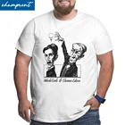 Винтажные Tesla VS Edison Футболка мужская науки физика футболка энергии мастер Nerd большой высокий футболка большой Размеры 4XL 5XL 6XL одежда