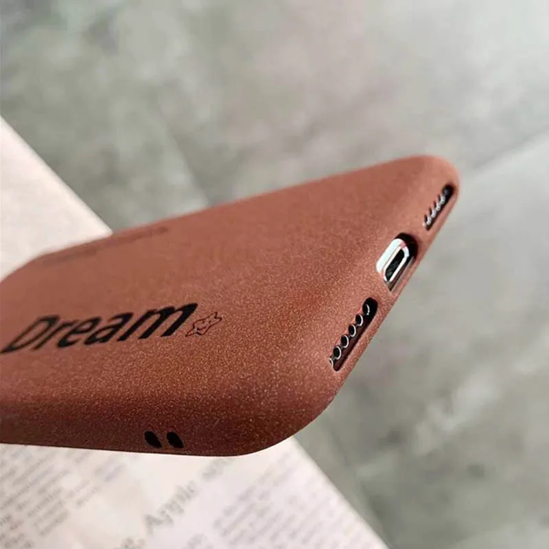 Матовый чехол grit с надписью для Meizu 16 16x16th plus m6s mx mx6 mx5 e3 e2 m3e m6 m5 m3 note m5s коричневый в