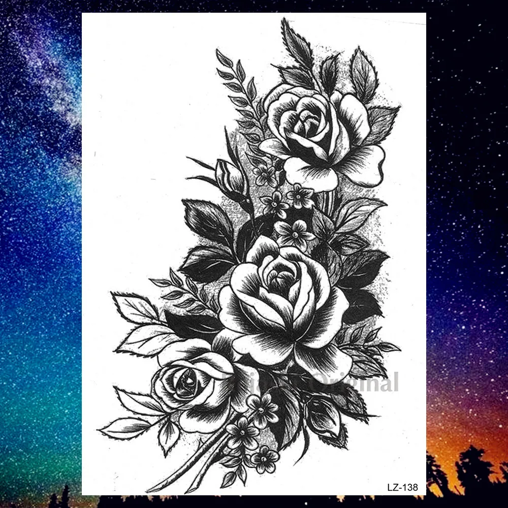 PLZ138 Мира Gigeon в стиле «Ловец снов»; серьги Henna Mandala цветов и птиц Тотем временная татуировка Стикеры перо Водонепроницаемый татуировки, боди-арт поддельные татуировки - Цвет: PLZ138