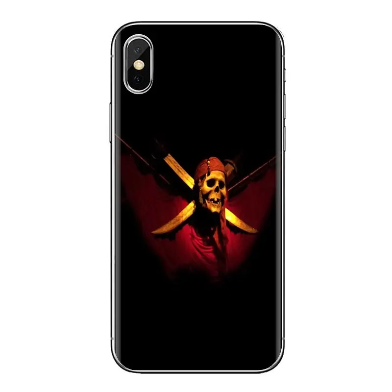 Пираты Карибского моря Карибский череп художественный защитный чехол для