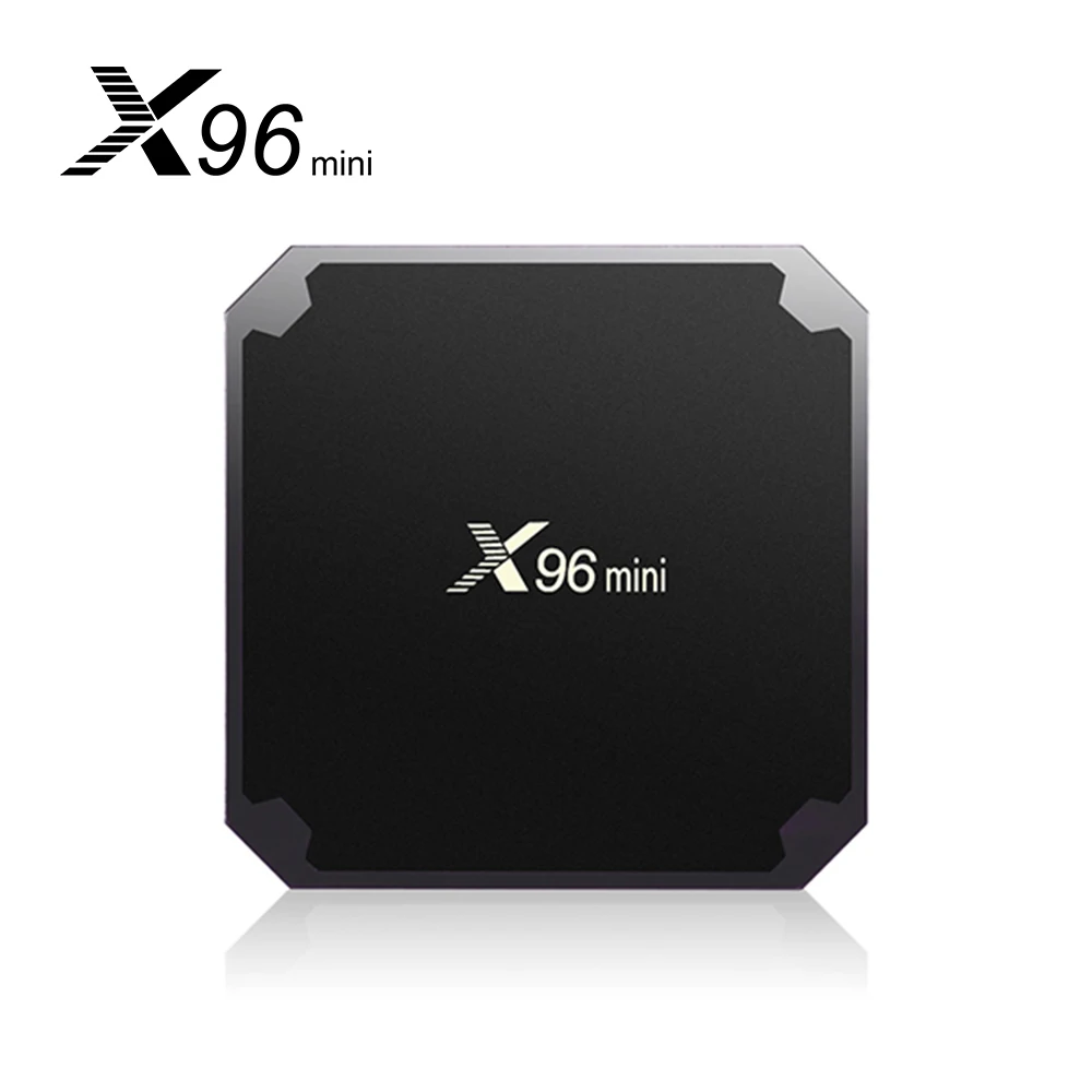 ТВ-приставка X96 mini Android 9 0 смарт-приставка четырехъядерный Amlogic S905W 2 4 ГГц Wi-Fi