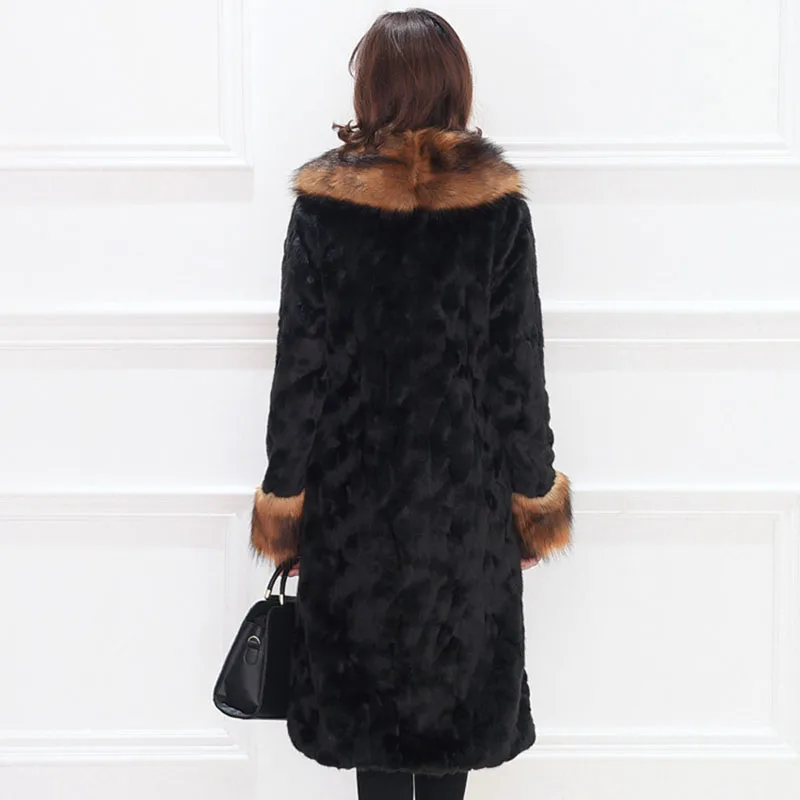 Женская куртка зимняя повседневная женская меховая новинка 2021 теплая Модная