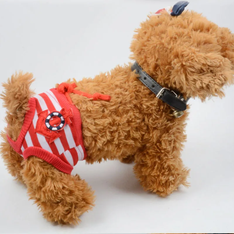 

1PC Pet Physiological Pants Puppy Dog Cat Underwear Suspender Dog Cute Shorts Diaper Sanitary Briefs Panties Randomly Send