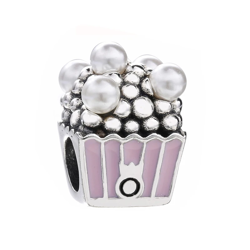 2 шт./лот мультфильм чайная чашка фиолетовая Эмаль Шарм Бусины Подходит