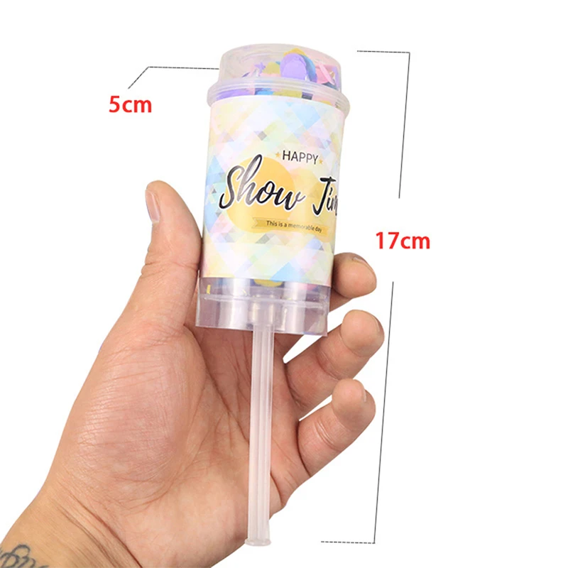 2021New1Pcs металлическое конфетти розовое золото вечерние встроенный в транспортное