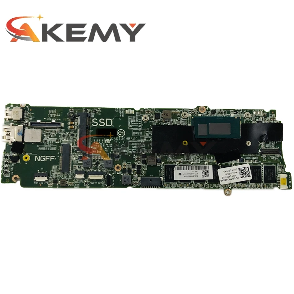 Материнская плата для ноутбука DELL XPS 13 9333 модель CN-05XTMD 05XTMD 5XTMD DAD13CMBAG0 с SR1EF I5-4210U CPU 8