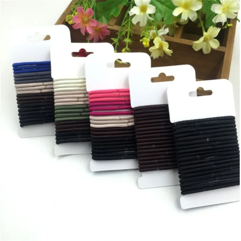 18 шт./компл. Набор для волос карамельных цветов модная эластичная повязка веревка