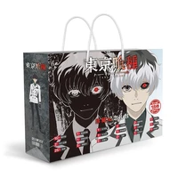anime tokyo ghoul lucky bag gift bag collection bag toy include postcard poster badge stickers bookmark gift