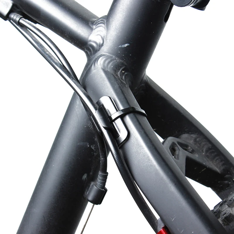 Велосипед переключения тормоза фиксированный кабель зажим место для