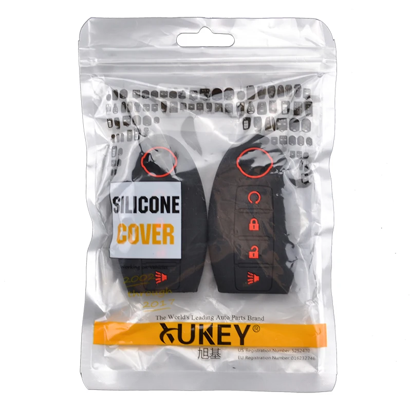 Силиконовый чехол для ключа с дистанционным управлением Nissan Altima Maxima Murano Rogue Sentra