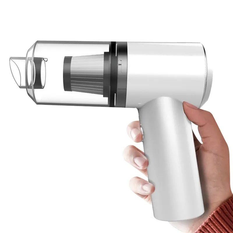 

Mini Car Vacuum Cleaner Wireless/Wired 4500Pa Portable Durable Handheld Auto Vacumm Cleaner Multi-function Home&Cars Dual-use