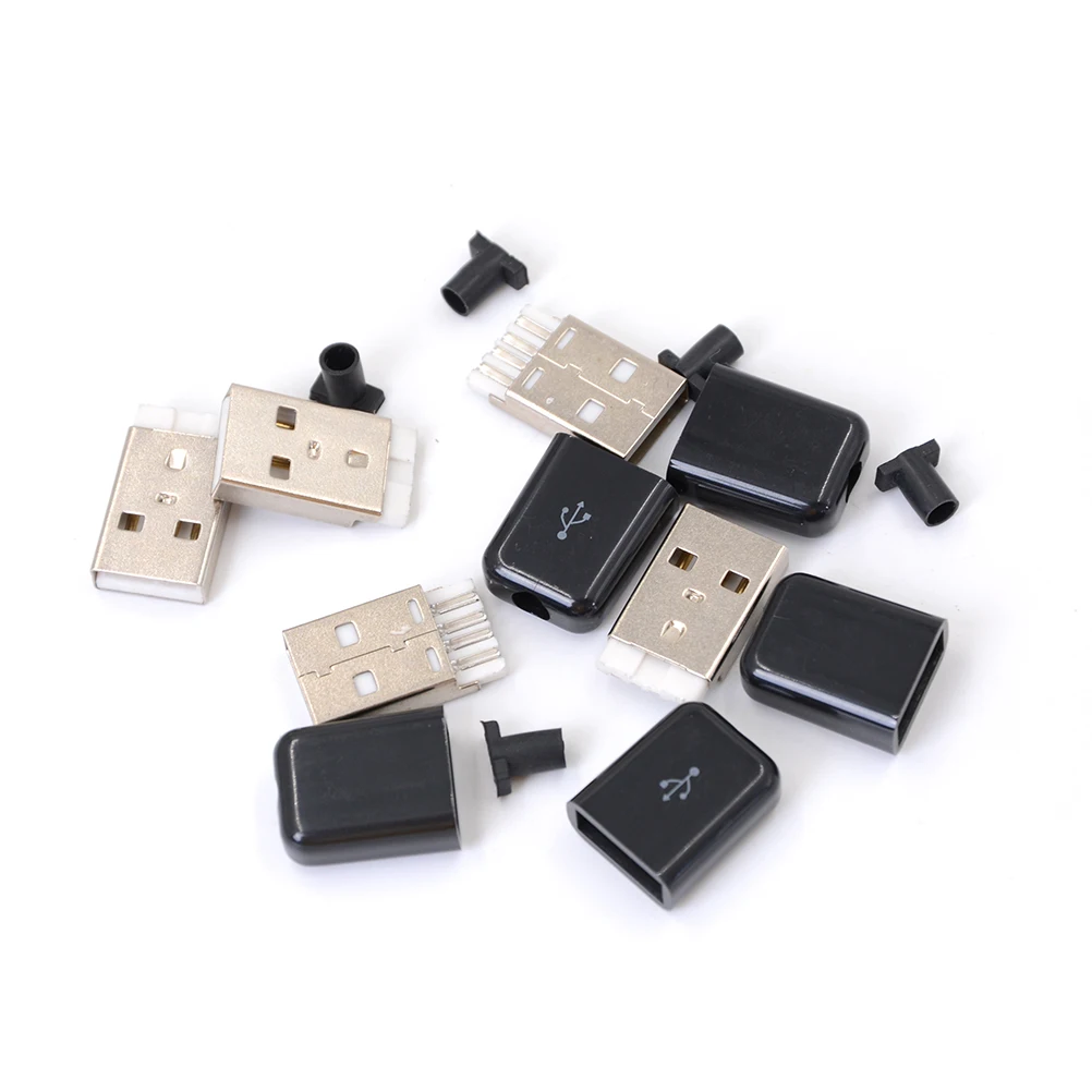 5 шт./лот USB Type A адаптер лучшая цена 2 0 Type-A Разъем для Micro 4Pin Женский передачи данных