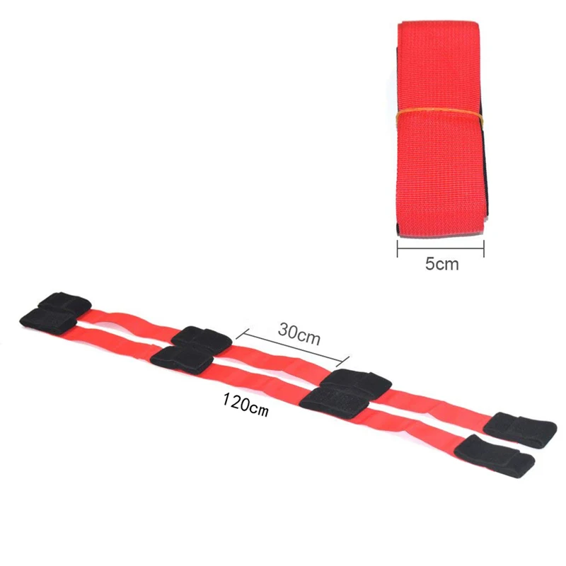 

5 Legged/4 Legged Race Bands Outdoor Game Kids Adults Birthday Team Party Games Carry Bag