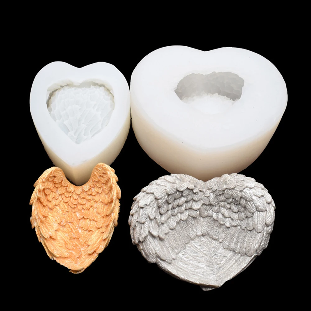 Бесплатная доставка моделирование ангела эпоксидная форма ручной работы глина