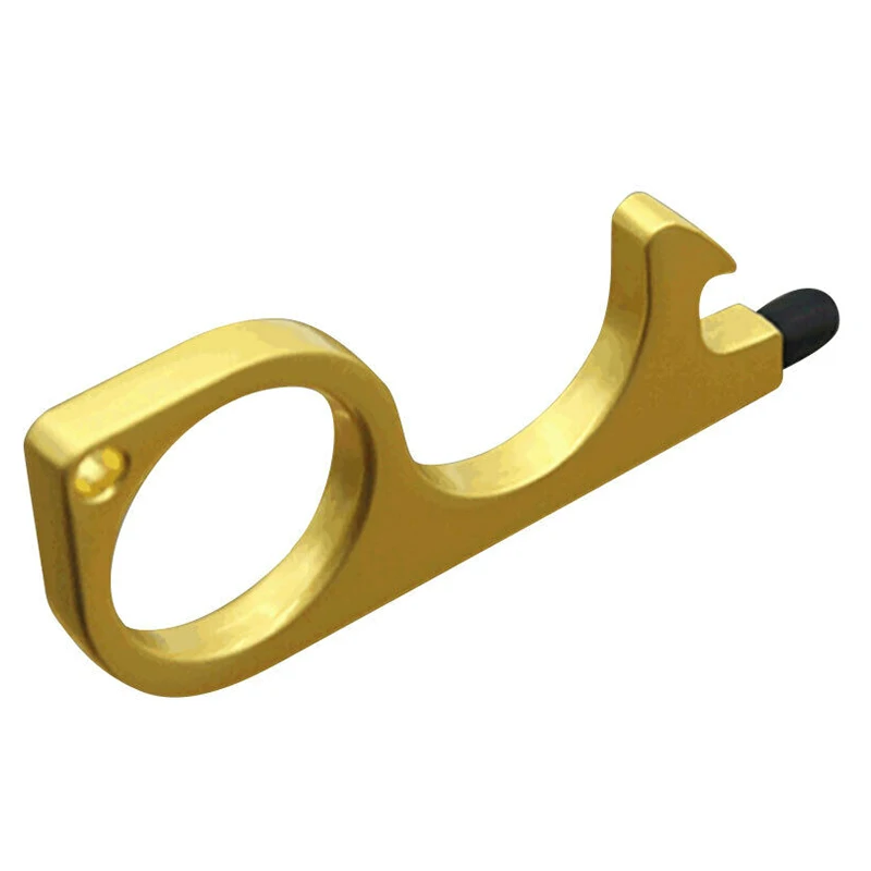 2 шт. Бесконтактный дверной Открыватель брелок со стилусом для кнопок Push лифта