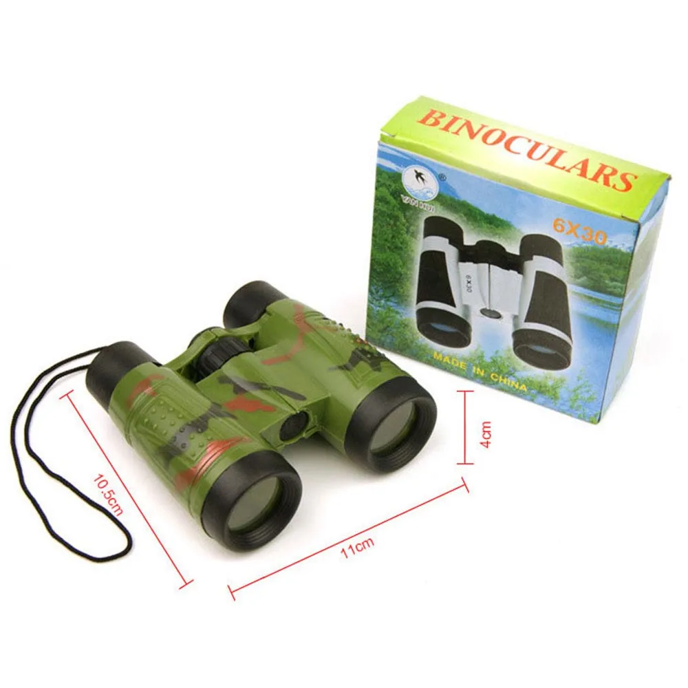 

# Personal Magnification Toy Binocular Telescope Neck Tie Strap Lens Educational Toys Child Kid Toys