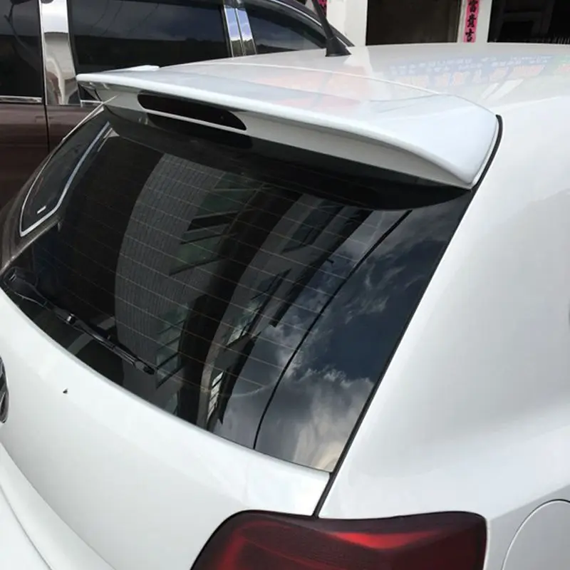 Спойлер для polo высококачественный спойлер из АБС-материала заднего крыла