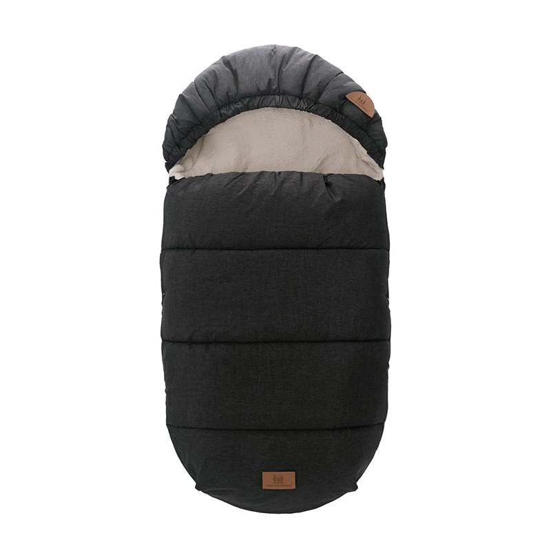 

Baby Wrapped Blanket Winter Sleeping Bag Blanket Plus Velvet Newborn Swaddle Wrap Newborn Cocoon Envelope Sleepsack In Stroller