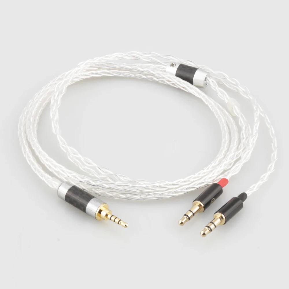 Audiocrast OCC 2 5 мм сбалансированный кабель для наушников Hifiman SUNDARA he400i he400s HE560 |