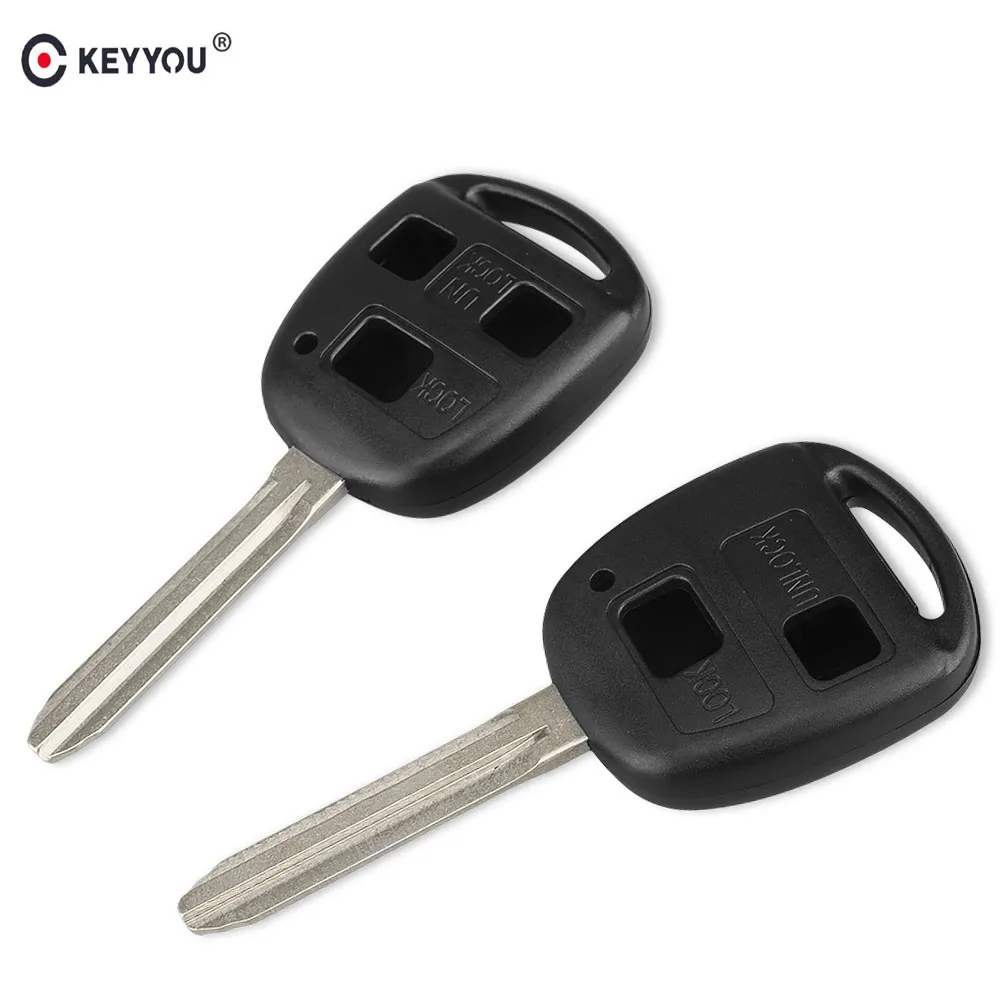 Сменный корпус дистанционного ключа KEYYOU для TOYOTA CAMRY RAV4 Corolla PRADO YARIS Прямая поставка