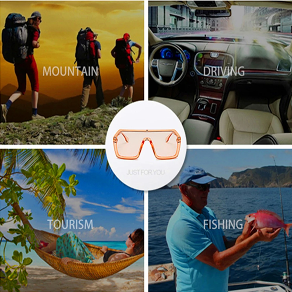 Новинка женские солнцезащитные очки с большой оправой Ретро стиль металлические