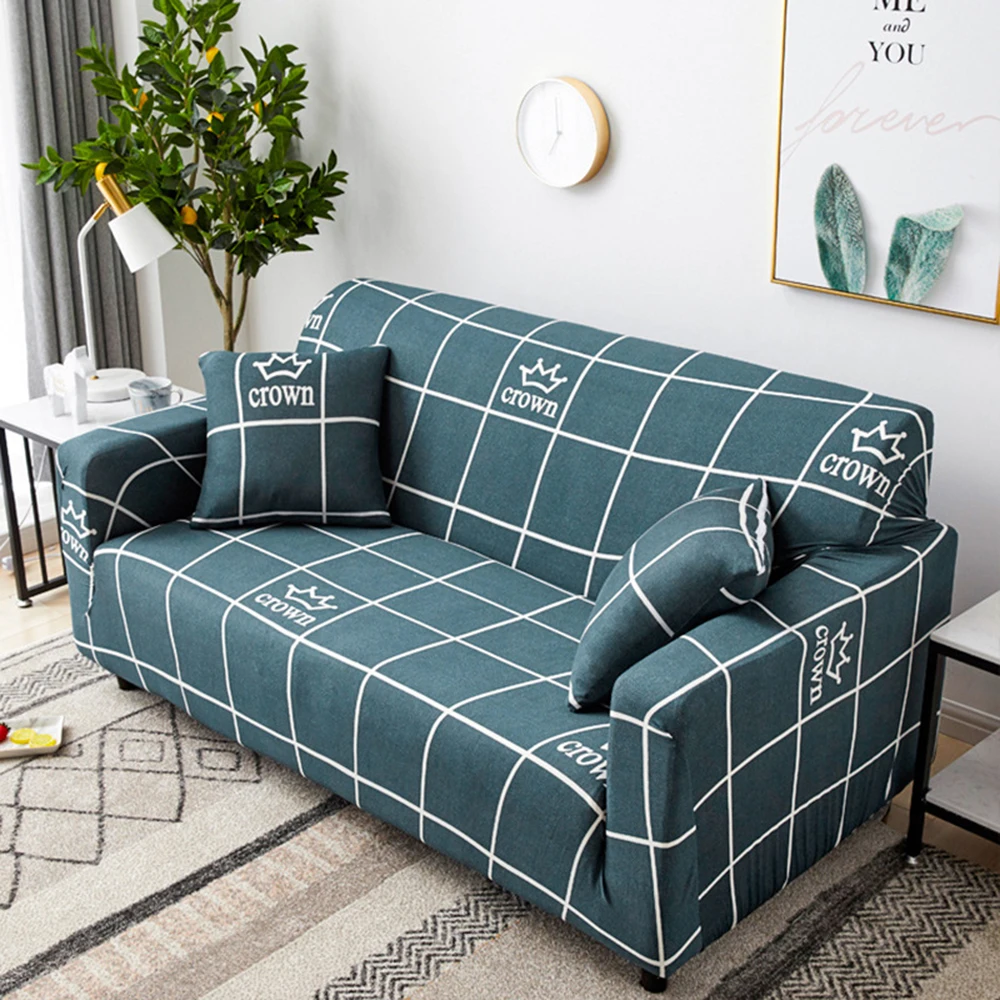 Чехлы для диванов в скандинавском стиле хлопковые эластичные чехлы гостиной