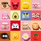 3D чехол для наушников Airpods Pro 3 2, силиконовый чехол, милый мультяшный чехол для телефона Apple Air Pods 2 1 Pro Earpods, зарядное устройство