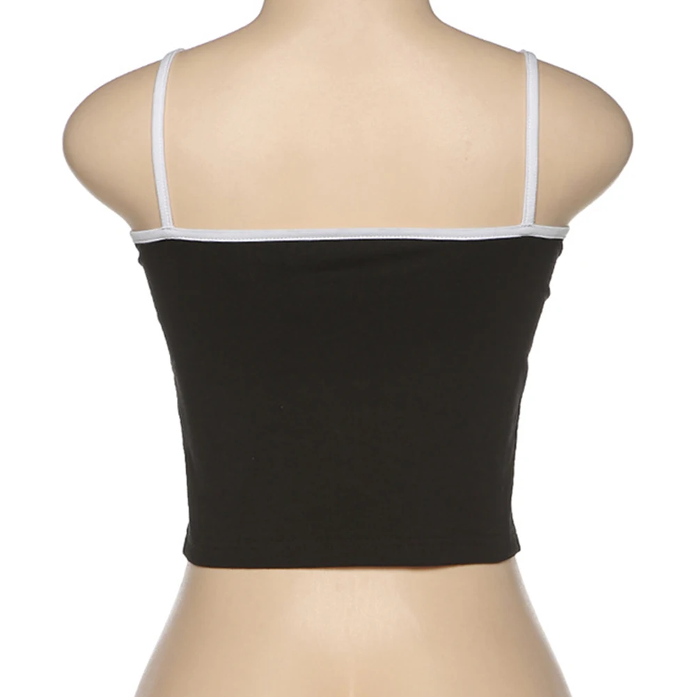 Модные сексуальные женские белые топы без рукавов с принтом бабочки майка Летняя