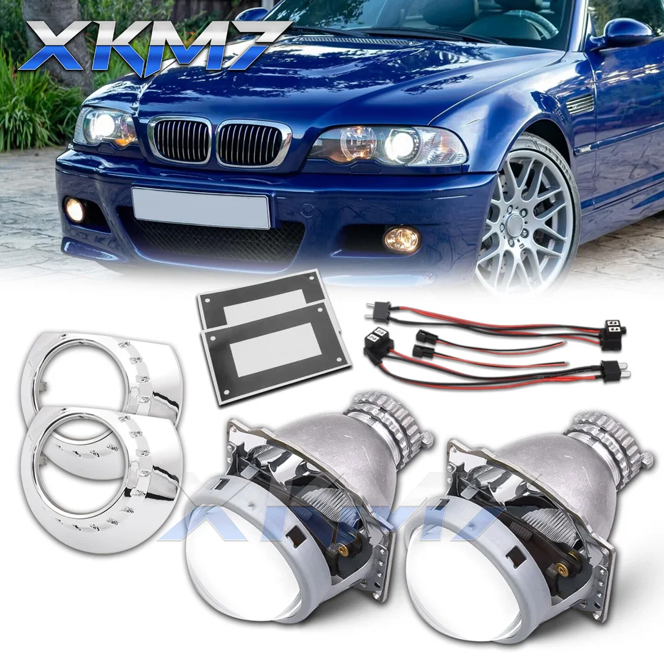 Автомобильная линза D2S проектор для BMW E46 тюнинг 3 0 дюйма Koito Q5 Биксеноновая