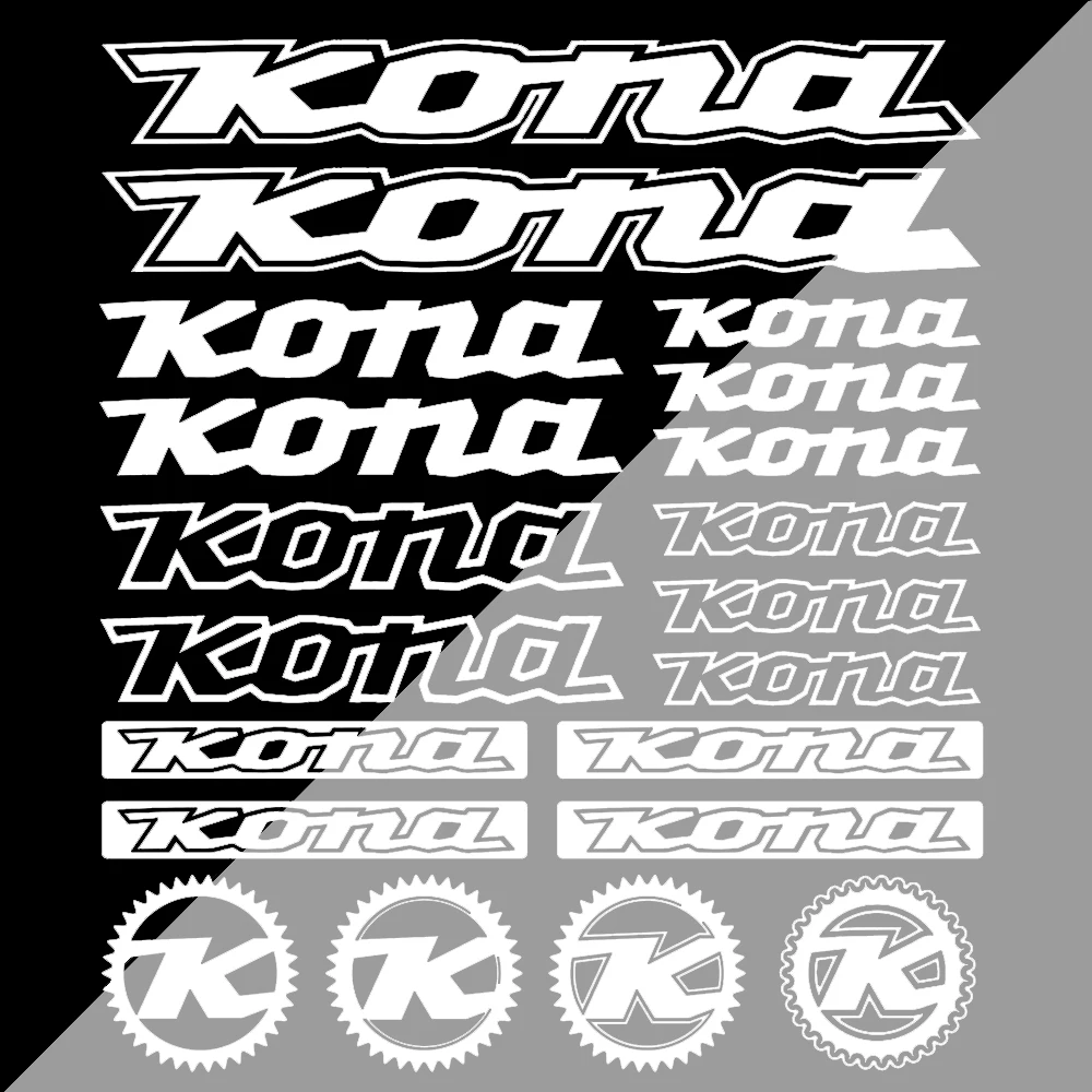 Автомобильная наклейка для Kona рама велосипеда графический Стайлинг Набор
