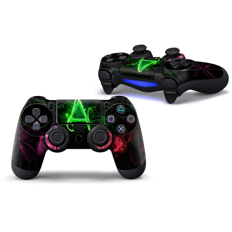 Индивидуальная Виниловая наклейка для sony Playstation 4 контроллер Защитная крышка наклейка для PS4 Геймпад наклейка аксессуары - Цвет: 4