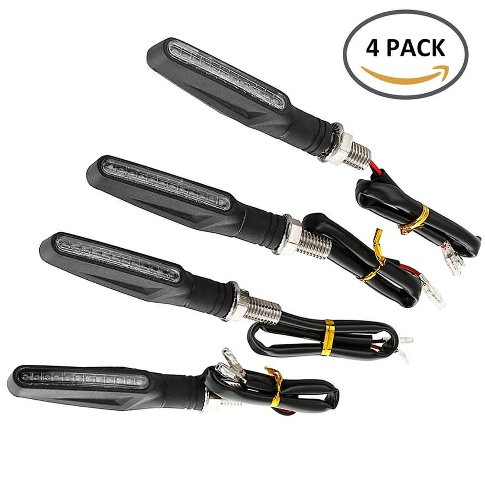 Светодиодная лента для передних фар поворотник мотоцикла сигнальная фара