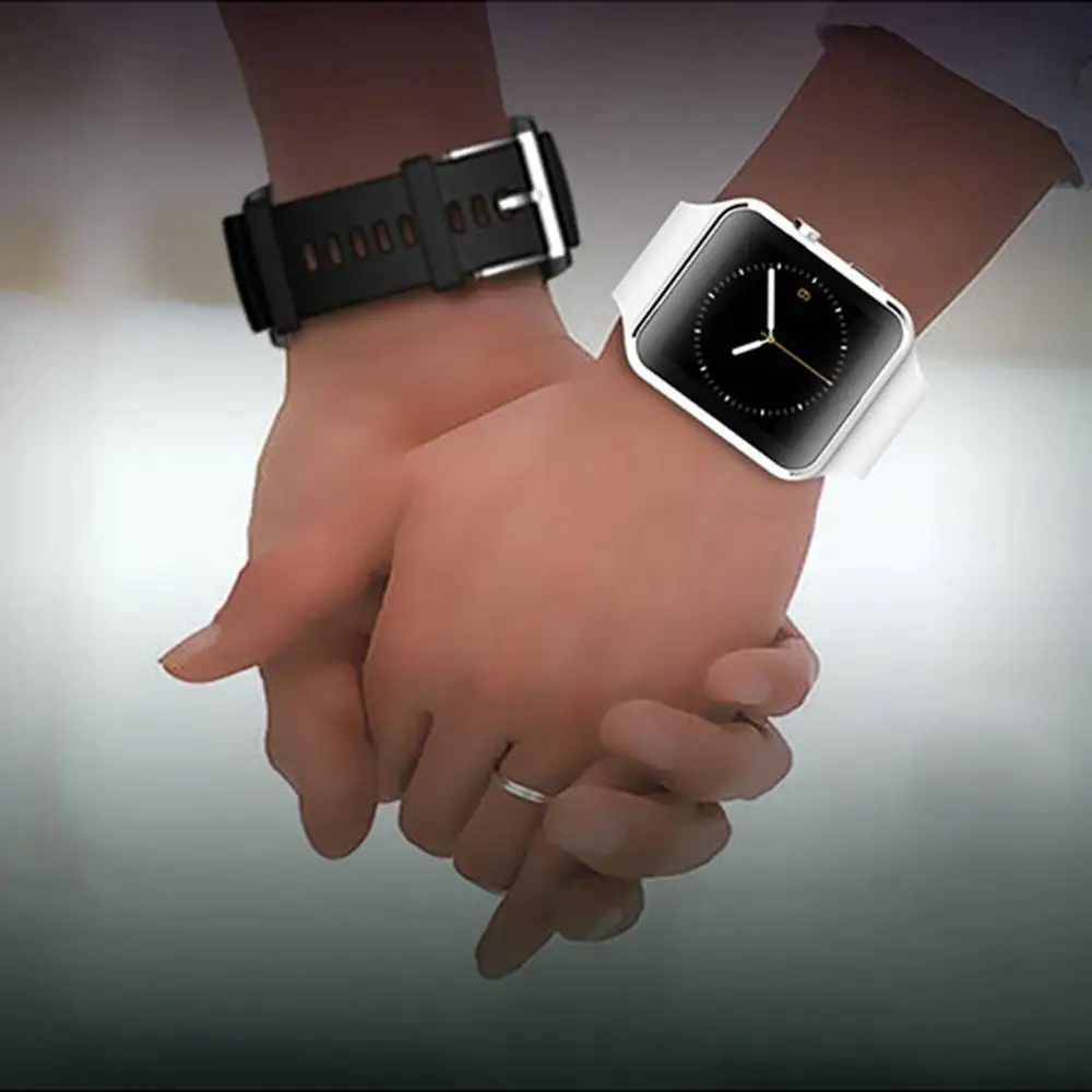 Смарт-часы X6 мужские с поддержкой SIM-карты и TF-карты камерой | Электроника