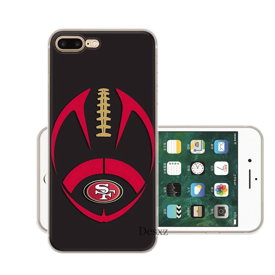 H2 Чехол для мобильного телефона iPhone Apple XR X XS Max 6 6s 7 8 P Lus 5 5S SE Shell San Francisco 49ers защита Мода - Цвет: H2