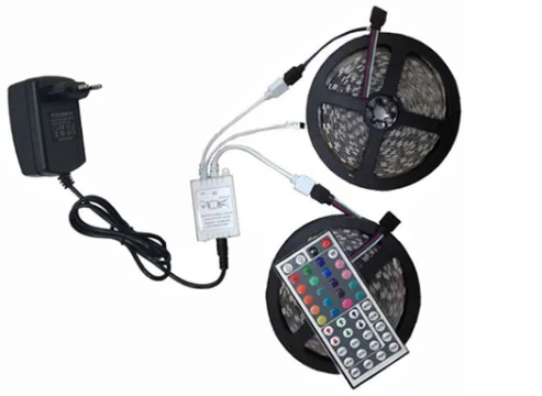 10 м WiFi светодиодный светильник RGB лента Диодная неоновая лента tira fita 12 В SMD5050 5 м гибкий светильник с адаптером WiFI контроллера